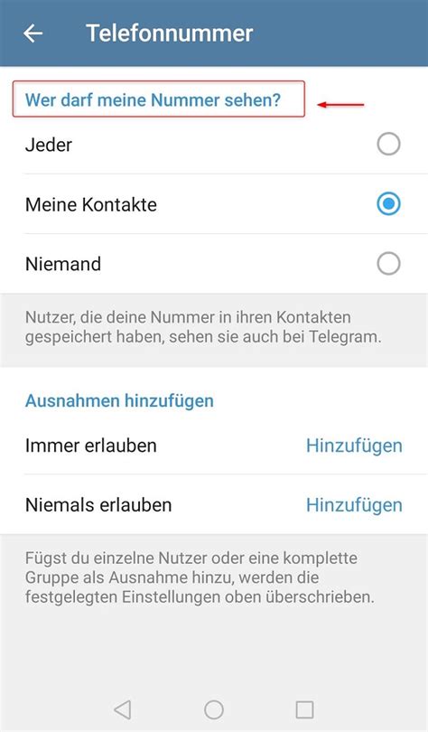 telegram gruppe mitglieder verbergen|So verbergen Sie Mitglieder in einer Telegram